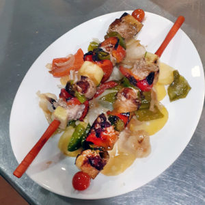 Brochetas de Solomillo de Cerdo