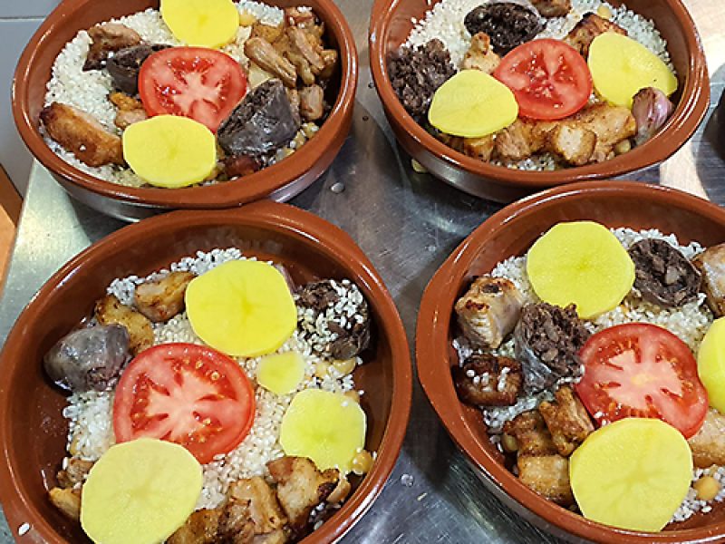 Cazuelitas de Arroz al Horno